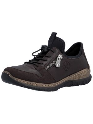 Rieker N32G0-25 nougat/nougat/schwarz