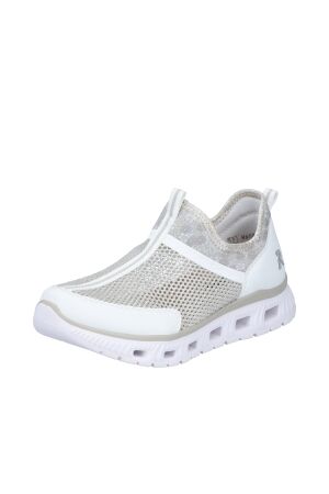 Rieker Rieker weiss/weiss-silber/silverflowe weiss/weiss-silber/silverflower/bianco