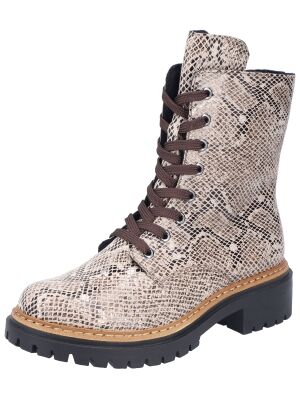 Rieker 72627-64 beige-schwarz