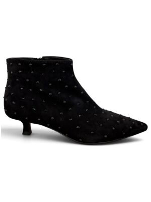 Blackrose suede Strass Black Big Ely Top F06