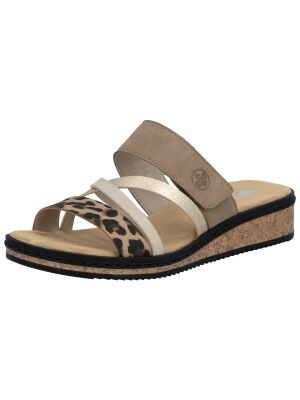 Rieker V3652-62 beige/ginger/lightgold/shell