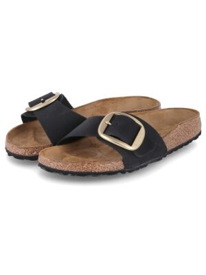 Birkenstock Madrid Big Buckle[Slipper] 1023373 SCHWARZ