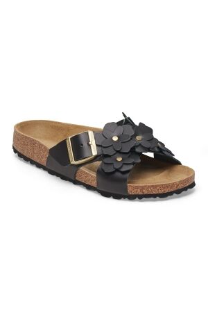 Birkenstock Birkenstock Siena Flower II Embellishment[ SCHWARZ Schwarz Birkenstock Birkenstock Siena Flower II Embellishment[ SCHWARZ Schwarz