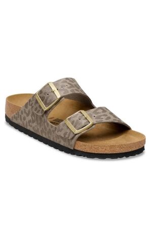 Birkenstock Birkenstock Arizona BS[Slipper] Leo Gray Taupe Leo Gray Taupe