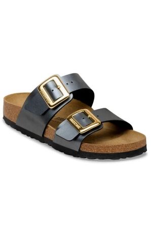 Birkenstock Birkenstock Sydney Cushion Buckle[Slipper] Schwarz Metallic Schwarz Metallic