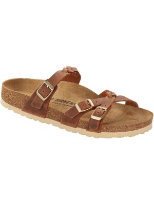 Birkenstock Franca Braided[Slipper] 1024135 cognac