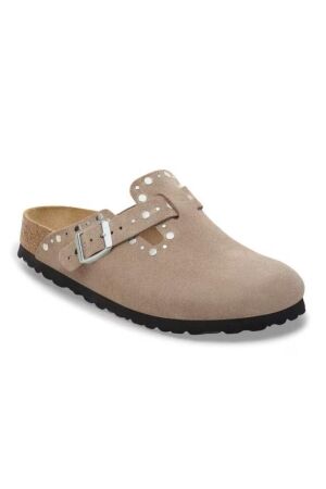 Birkenstock Birkenstock Boston Rivet Border[Clogs] TAUPE Taupe