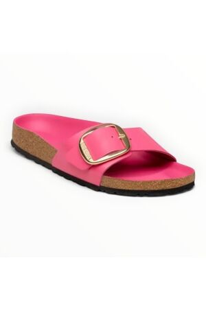 Birkenstock Birkenstock Madrid Big Buckle[Slipper] High-Shine Fuchsia Tulip High-Shine Fuchsia Tulip