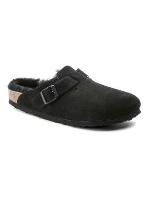 Birkenstock Boston VL/ Shearling[Clogs] 259883 SCHWARZ