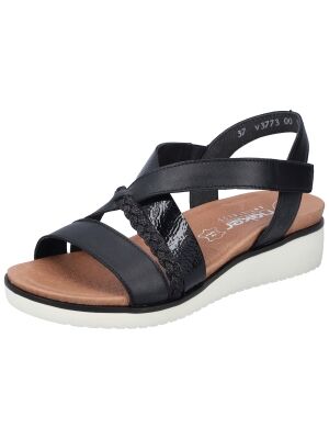 Rieker V3773-00 schwarz/schwarz/black