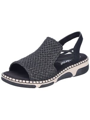 Rieker 66241-00 schwarz/schwarz