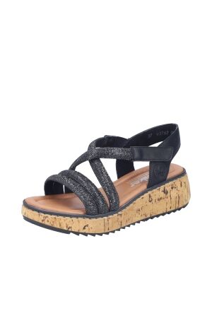 Rieker Rieker black/schwarz black/schwarz