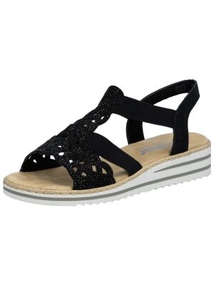 Rieker V0646-00 schwarz/schwarz