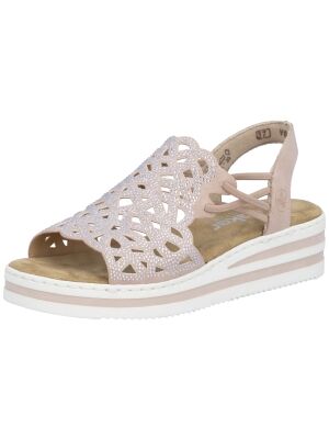 Rieker V0241-31 carnation