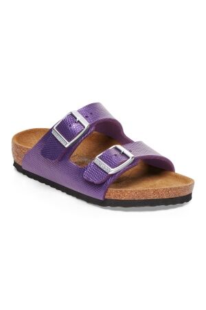 Birkenstock Birkenstock Arizona Kids BS[Slipper] Shiny Lizard Acai Shiny Lizard Acai