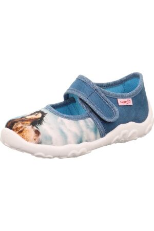 Superfit Superfit Hausschuh Textil BONNY Blau BLAU Superfit Superfit Hausschuh Textil BONNY Blau BLAU