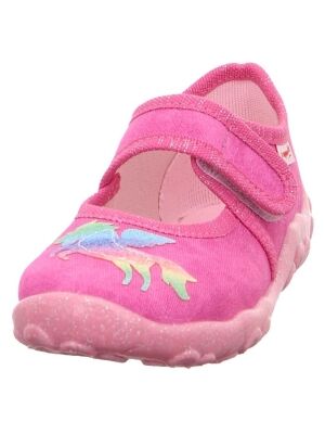 Superfit Hausschuh Textil \ BONNY 1-000281-5500 ROSA/MEHRFARBIG
