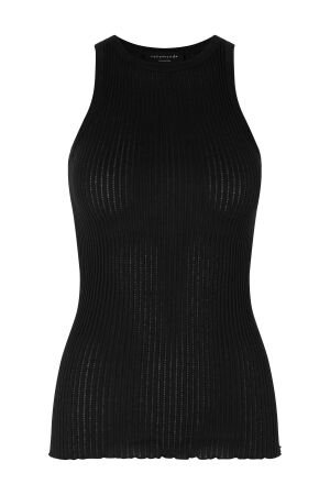 Rosemunde Rosemunde Belize silk pointelle top  Rosemunde Rosemunde Belize silk pointelle top