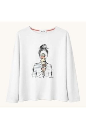 Kera Till TheShirtProject Sweater Ice Cream 