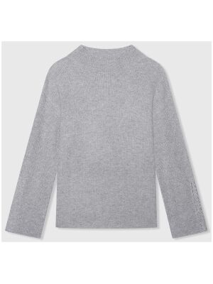 JANICE Jermaine Zwarte Dames Trui Merino JANICE Jermaine Zwarte Dames Trui Merino