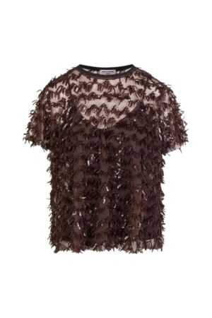 Sandro Ferrone Sandro Ferrone Bluse mit pailletten Sandro Ferrone Sandro Ferrone Bluse mit pailletten