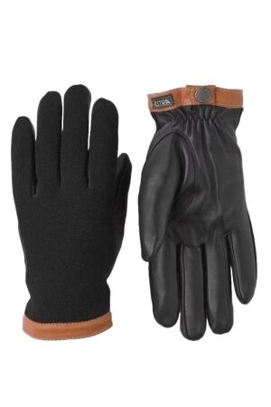 Hestra Hestra Deerskin Wool Tricot  Hestra Hestra Deerskin Wool Tricot