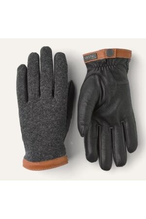 Hestra Hestra Deerskin Wool Tricot  Hestra Hestra Deerskin Wool Tricot