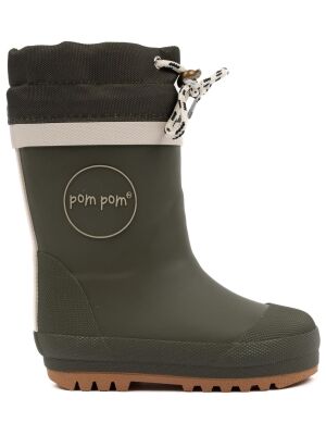 Pom Pom Gum Boots Thermo PM1102 Hunter Green Pom Pom Gum Boots Thermo PM1102 Hunter Green