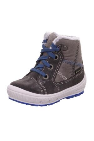 Superfit Superfit Stiefelette Leder GROOVY GRAU/BLAU GRAU/BLAU Superfit Superfit Stiefelette Leder GROOVY GRAU/BLAU GRAU/BLAU