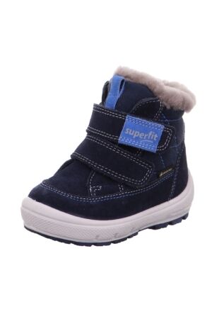 Superfit Superfit Stiefelette Leder GROOVY BLAU/BLAU BLAU Superfit Superfit Stiefelette Leder GROOVY BLAU/BLAU BLAU