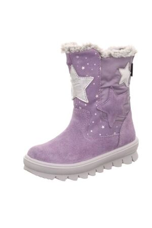 Superfit Superfit Stiefelette Leder FLAVIA LILA/SILBER LILA/SILBER Superfit Superfit Stiefelette Leder FLAVIA LILA/SILBER LILA/SILBER