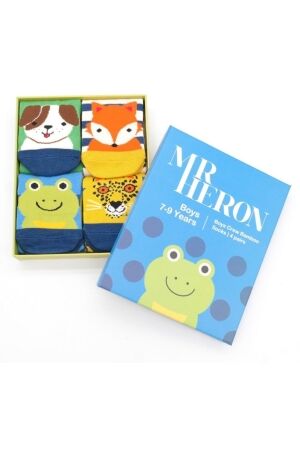 Miss Sparrow Miss Sparrow Animal Socks Gift Box  Miss Sparrow Miss Sparrow Animal Socks Gift Box