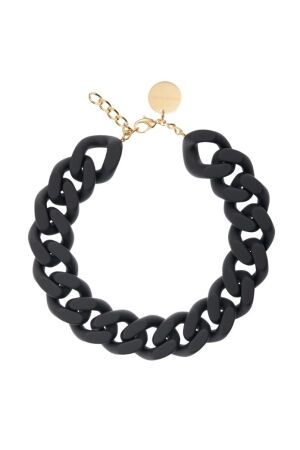 Vanessa Baroni Vanessa Baroni Big Flat Chain Necklace  Vanessa Baroni Vanessa Baroni Big Flat Chain Necklace