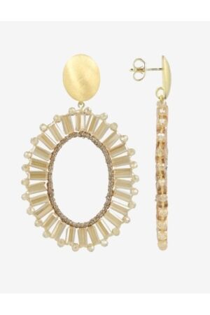 LOTT LOTT Open Oval Flat Beads M LOTT LOTT Open Oval Flat Beads M