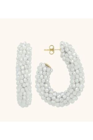 LOTT LOTT Glasberry Creole crystal silve  LOTT LOTT Glasberry Creole crystal silve