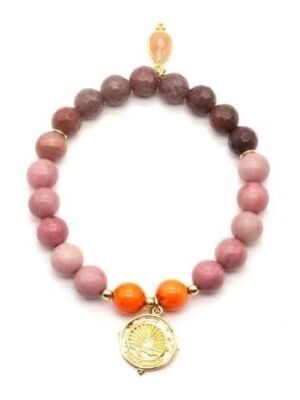 Schmueckstueck Rose Wood A25 Mala Single Schmueckstueck Rose Wood A25 Mala Single