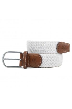 BILLYBELT BILLYBELT Woven Belt Coco White  BILLYBELT BILLYBELT Woven Belt Coco White