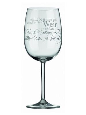 Räder Vino Glas Das Leben... 8386 Räder Vino Glas Das Leben... 8386
