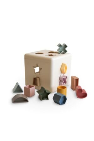 Mushie Mushie Shape Sortig Box  Mushie Mushie Shape Sortig Box